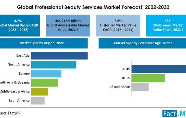 Growing Aging Population and Integration of Technology Will Shape the Future of Professional Beauty Services, Says Fact.MR